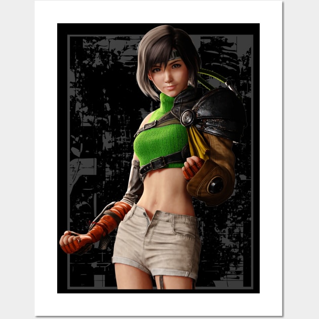 Yuffie Wall Art by wenderinf